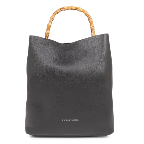  GUESS   AIDA - Borsa a secchiello in pelle | Nero